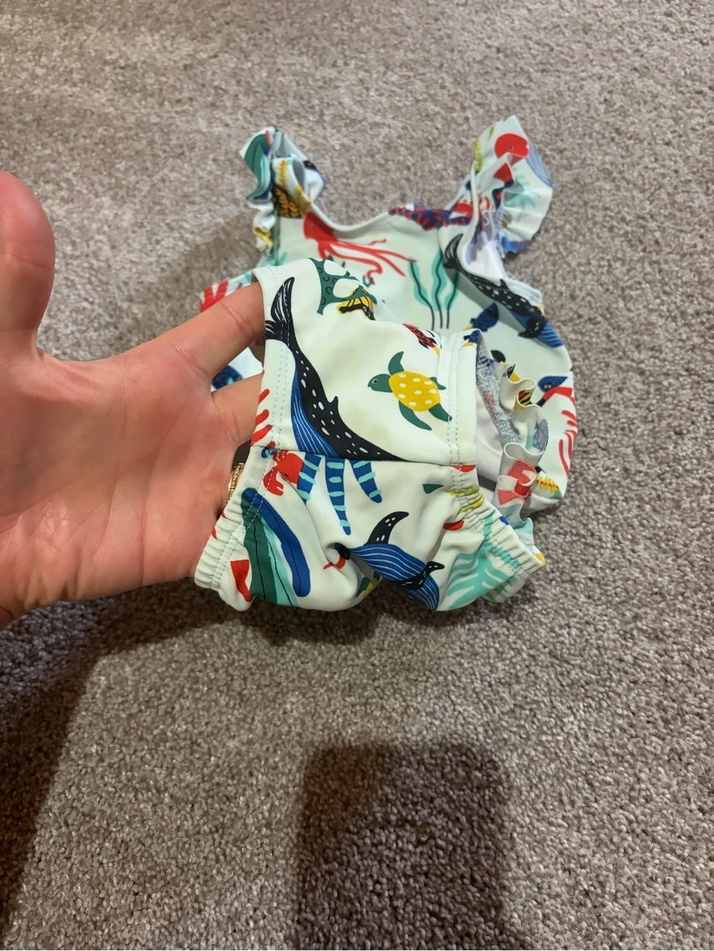 Hanna Andersson Baby Swimsuit size 6-12 mo